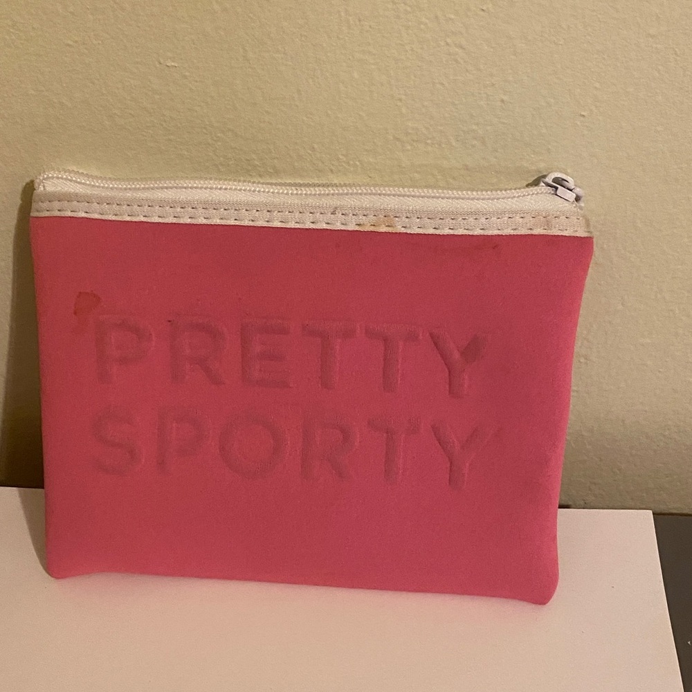 Barbie Pink preppy aesthetic travel Cosmetic Bag
